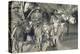 Libya, Homs, Horseback Patrol of Italian Financiers, 1935-null-Premier Image Canvas