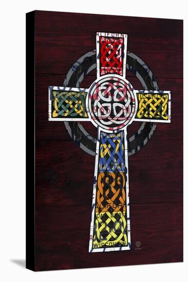 License Plate Art Celtic Cross-Design Turnpike-Premier Image Canvas