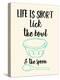 Lick the Bowl and the Spoon-Z Studio-Stretched Canvas