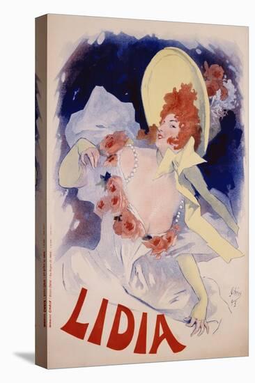 Lidia Poster-Jules Chéret-Premier Image Canvas