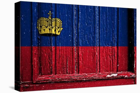 Liechtenstein Flag-budastock-Stretched Canvas