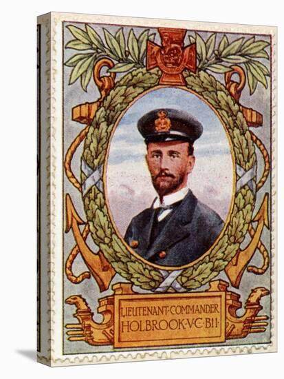 Lieut Commander Holbrook Vc Recipient 7, Stamp-null-Stretched Canvas