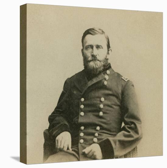 Lieutenant General Ulysses S. Grant (1822-85)-null-Premier Image Canvas