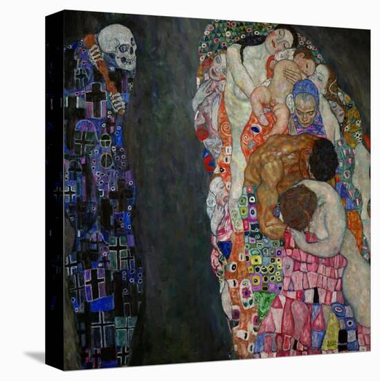 Life and Death (Tod Und Leben)-Gustav Klimt-Premier Image Canvas