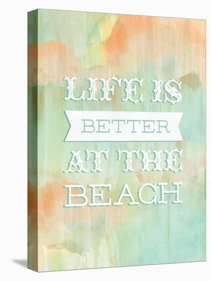 Life Beach-Ashley Sta Teresa-Stretched Canvas