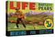 Life Brand Bartlett Pears-Schmidt Lithograph Co-Stretched Canvas