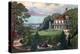 Life in the Country, Evening, 1862-Currier & Ives-Premier Image Canvas