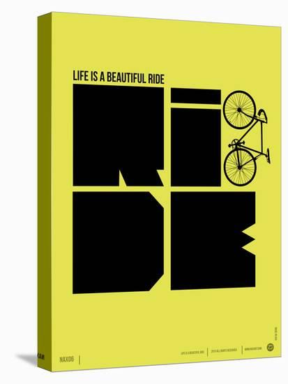 Life is a Ride Poster-NaxArt-Stretched Canvas