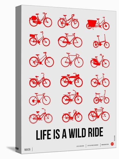 Life is a Wild Ride Poster II-NaxArt-Stretched Canvas