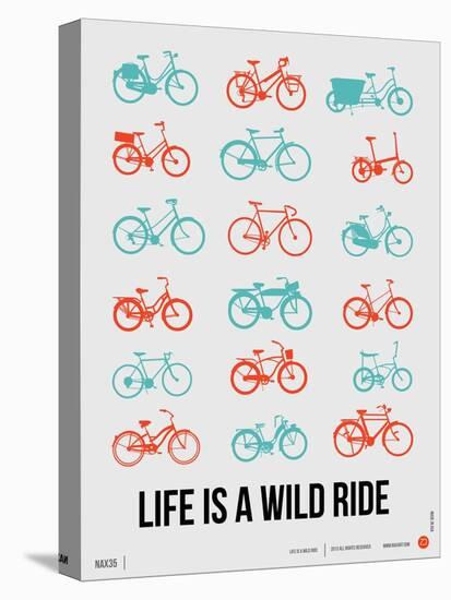 Life is a Wild Ride Poster III-NaxArt-Stretched Canvas