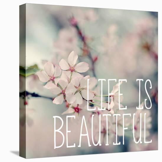 Life is Beautiful-Sarah Gardner-Stretched Canvas