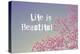 Life Is Beautiful-Vintage Skies-Premier Image Canvas