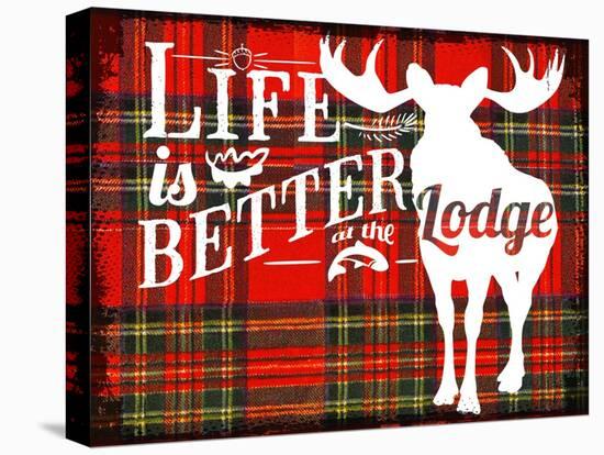 Life Is Better at the Lodge-Jacob Bates Abbott-Premier Image Canvas