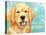 Life Is Golden Retriever-Melinda Hipsher-Premier Image Canvas