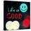 Life is good V-Irena Orlov-Stretched Canvas