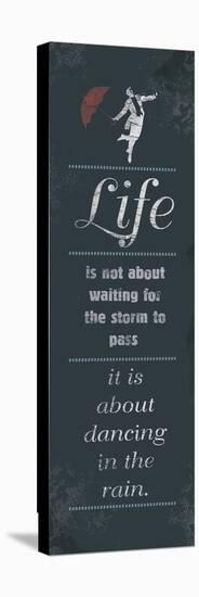 Life is-The Vintage Collection-Stretched Canvas