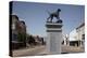 Life-Size Bronze Statue Of An English Pointer, Union Springs, Alabama-Carol Highsmith-Stretched Canvas