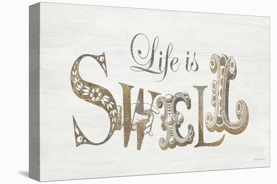 Life Swell Cream-Morgan Yamada-Stretched Canvas