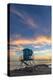 Lifeguard Stand at Sunset in Carlsbad, Ca-Andrew Shoemaker-Premier Image Canvas