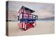 Lifeguard station on the Beach, Miami Beach, Florida, USA-null-Stretched Canvas