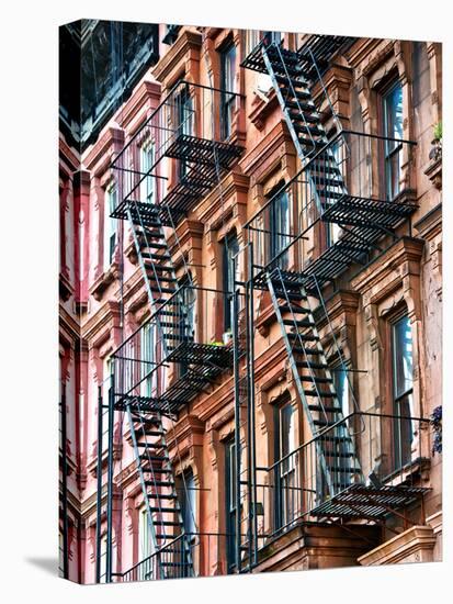 Lifestyle Instant, Fire Staircase, Manhattan, New York City, United States-Philippe Hugonnard-Premier Image Canvas