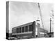 Lifting Heat Exchangers into Place, Silver Blades Ice Rink, Sheffield, South Yorkshire, 1966-Michael Walters-Premier Image Canvas