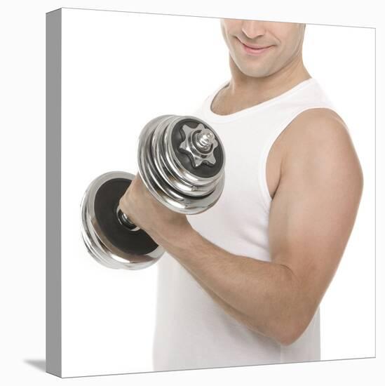 Lifting Weights-Science Photo Library-Premier Image Canvas