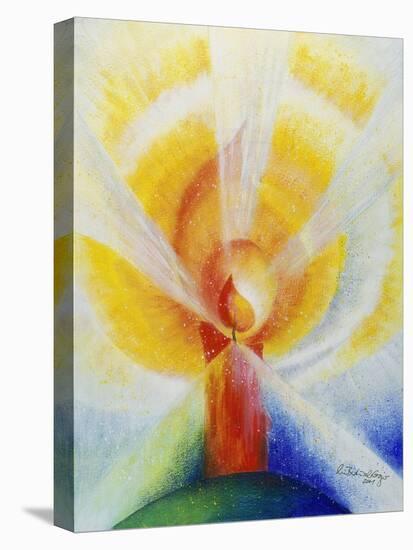Light and Burning Candle, 2001-Annette Bartusch-Goger-Premier Image Canvas