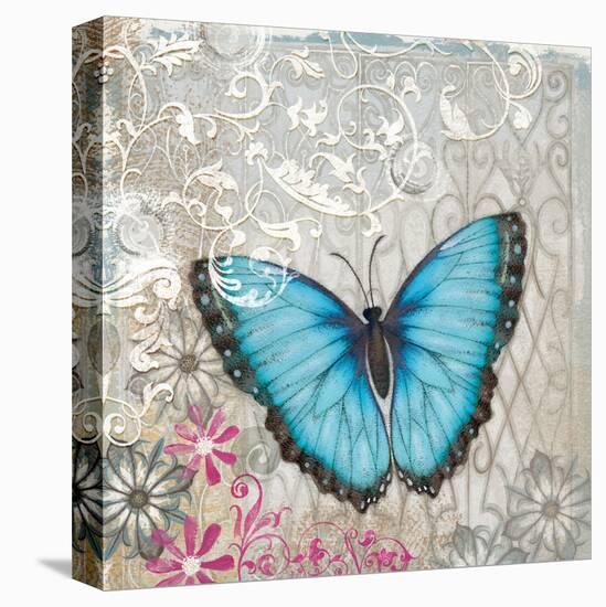 Light Blue Butterfly-Alan Hopfensperger-Stretched Canvas