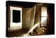 Light Streaming Through Window on Sand Covered House in Kolmanskop Ghost Town-Enrique Lopez-Tapia-Premier Image Canvas