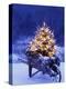 Lighted Christmas Tree in Wheelbarrow-Jim Craigmyle-Premier Image Canvas