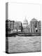 Lighters Passing St Paul's Wharf with St Paul's Cathedral in the Background, London, C1905-null-Premier Image Canvas