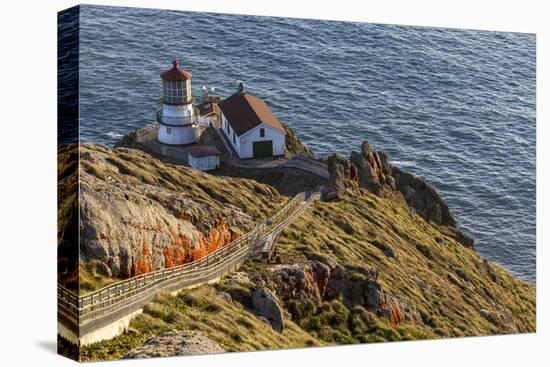 Lighthouse at Point Reyes National Seashore. California, USA-Chuck Haney-Premier Image Canvas