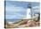 Lighthouse Harbor I-Kathleen Denis-Stretched Canvas