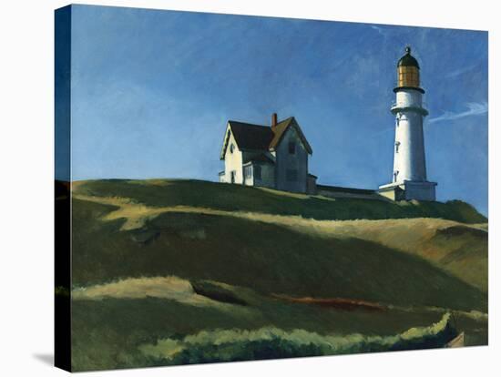 Lighthouse Hill, 1927-Edward Hopper-Stretched Canvas