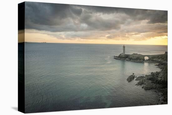 Lighthouse in the bay in Bittany-Philippe Manguin-Premier Image Canvas