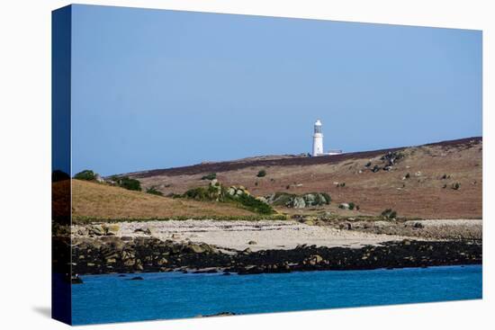 Lighthouse, Isles of Scilly, England, United Kingdom, Europe-Robert Harding-Premier Image Canvas