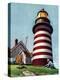 "Lighthouse Keeper," September 22, 1945-Stevan Dohanos-Premier Image Canvas