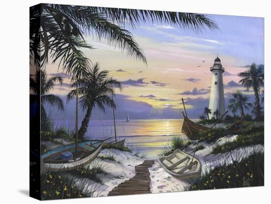 Lighthouse Landing-Scott Westmoreland-Stretched Canvas