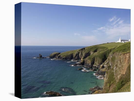 Lighthouse, Lizard Point, Cornwall, England, United Kingdom, Europe-Jeremy Lightfoot-Premier Image Canvas