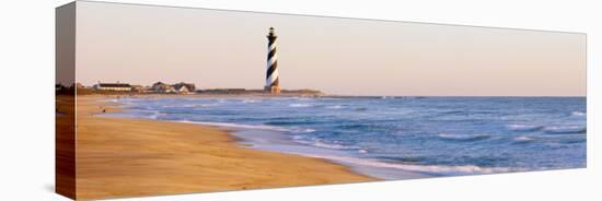 Lighthouse on the Beach, Cape Hatteras Light, Hatteras Island, North Carolina, USA-null-Premier Image Canvas