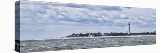 Lighthouse on the coast, Cape May Lighthouse, New Jersey, USA-Panoramic Images-Premier Image Canvas