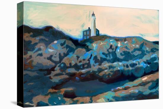 Lighthouse-Anna Polanski-Stretched Canvas