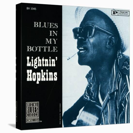 Lightnin' Hopkins, Smokes Like Lightning-null-Stretched Canvas