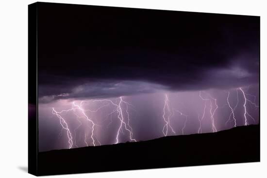 Lightning In New Mexico, USA-Keith Kent-Premier Image Canvas