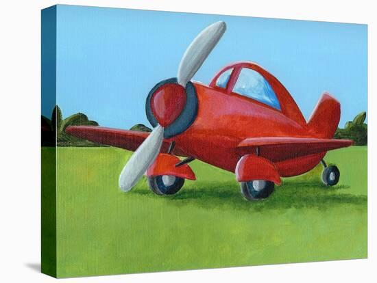 Lil' Airplane-Cindy Thornton-Stretched Canvas