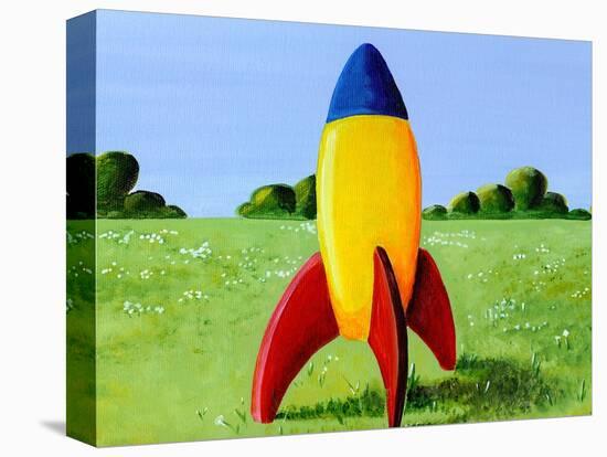 Lil Rocket-Cindy Thornton-Stretched Canvas