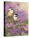 Lilacs and Chickadees-William Vanderdasson-Premier Image Canvas