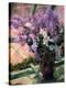 Lilacs in a Window, C1880-Mary Cassatt-Premier Image Canvas