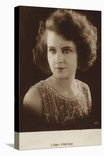 Lilian Harvey, English Actress and Film Star-null-Premier Image Canvas
